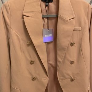 Misguided nude blazer
